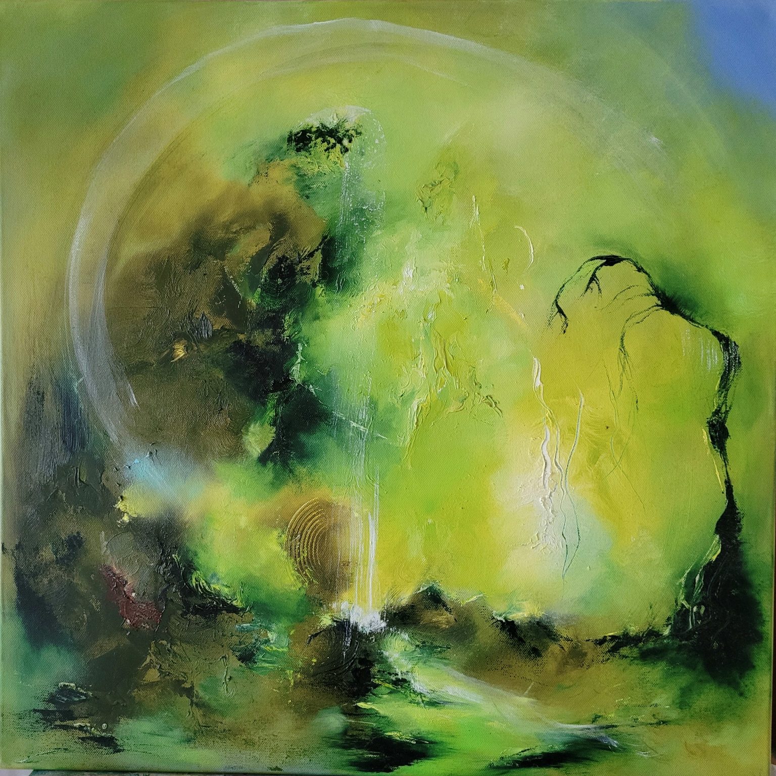 Hule-grøn-lys-kunst-jacqueline